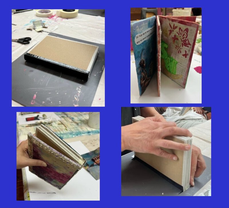Buch binden und kreieren