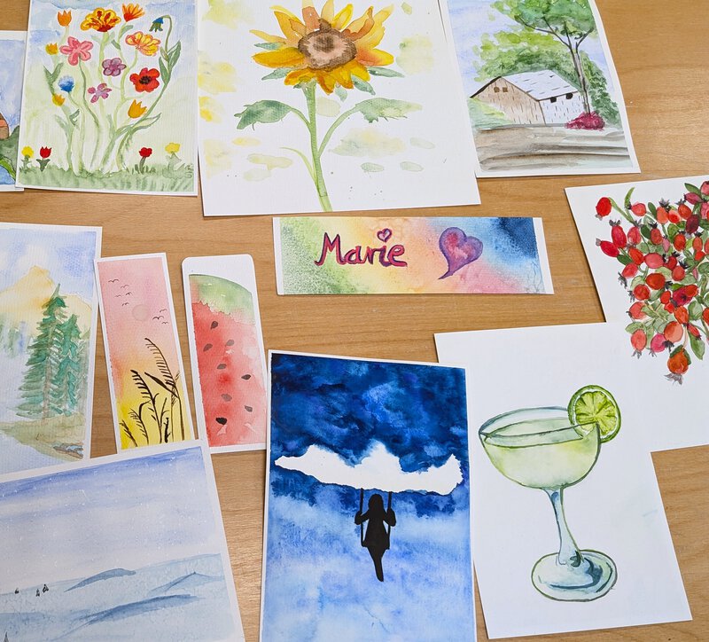 Aquarell zum Ausprobieren