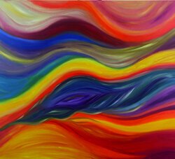 Ölmalerei auf Leinwand