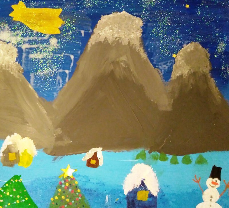 Glitzernde Winterlandschaften