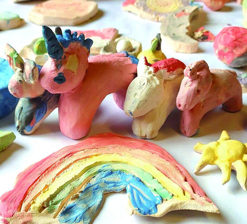 Töpfern in den Osterferien