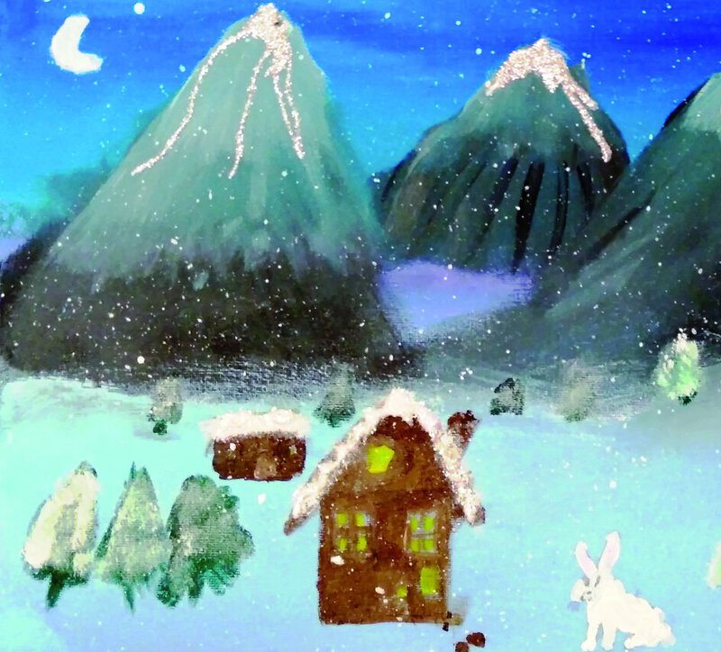 Glitzernde Winterlandschaften