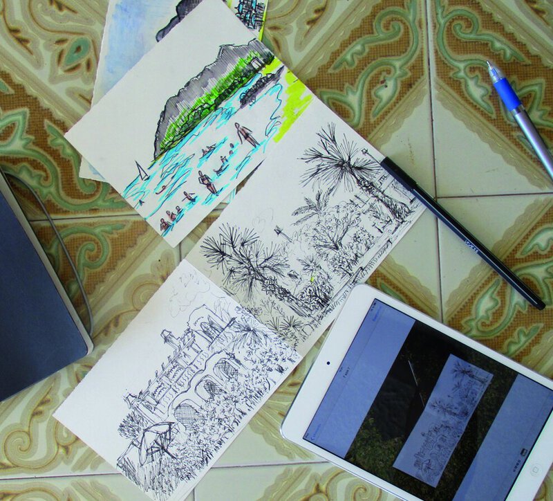 Sketchbook zeichnen